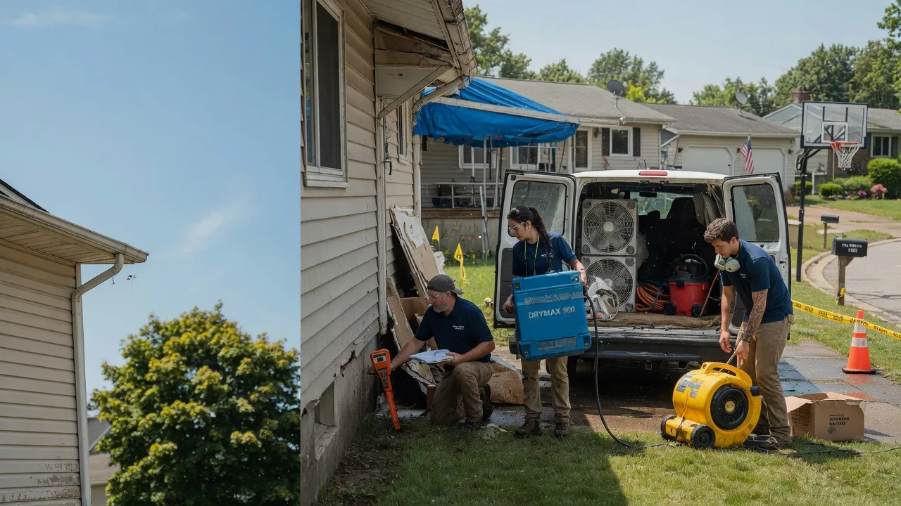Ceiling Leak Cleanup in Neola, IA near me